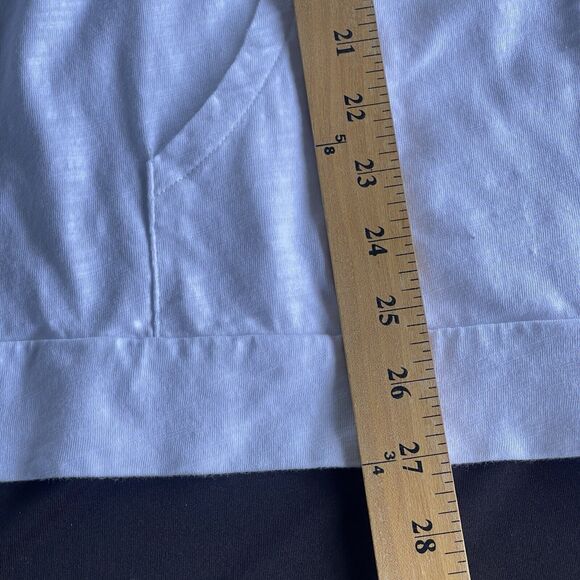 Belle by Kim Graver Hoodie Womens Extra Large XL White Full Zip Lightweight QVC - Picture 10 of 10
